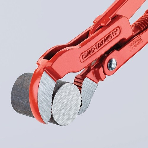 KNIPEX Rohrzange DIN 5234 Gesamt-L.420mm Spann-W.0-60mm f.Rohre 1 1/2 Zoll KNIPEX