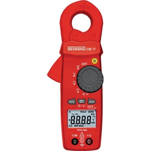 BENNING Stromzangenmultimeter CM 11 0,1 mA-20 A AC,0,1 mA-10 A DC CAT IV 300 V BENNING