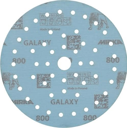 MIRKA Haftschleifscheibe GALAXY Grip Multifit 150mm K.800 f.HO/Metall/Lack/Ku.