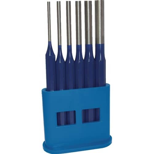 TECWERK Splintentreibersatz 6tlg.3-4-5-6-8-10mm Ku.-Halter TECWERK