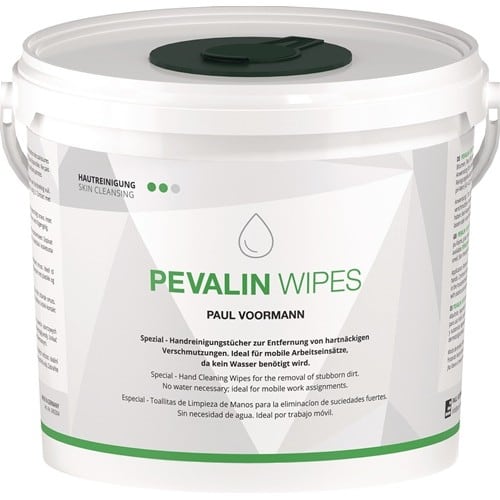 PAUL VOORMANN Reinigungstuch PEVALIN WIPES silikonfrei,pH-neutral 150 St.Eimer PAUL VOORMANN