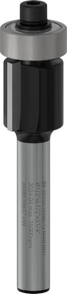 BOSCH Bündigfräser 1/4", D1 12,7 mm, L 12,7 mm, G 56 mm