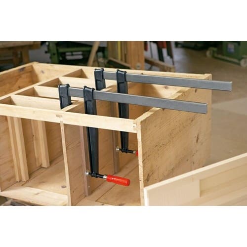 BESSEY Tiefspannschraubzwinge TGNT Spann-W.1000mm A.400mm Holzgriff 45x12mm BESSEY