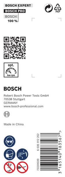BOSCH Holzschlangenbohrer, Sechskant 22 x 385 x 450 mm, d 11,1 mm
