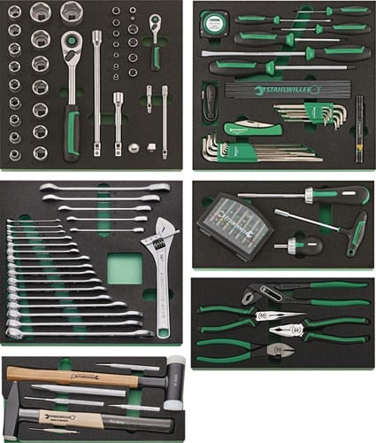 STAHLWILLE Werkzeugsortiment TCS 821/6 157-tlg.STAHLWILLE