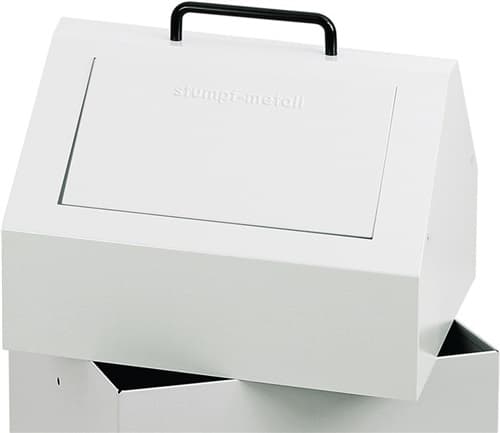 STUMPF Wertstoffsammler 45l H650xB330xT310mm lichtgrau stationär