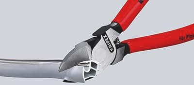 KNIPEX Seitenschneider f.Ku.L.125mm ger.Mehrkomp.-Hüllen KNIPEX