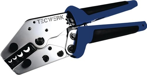 TECWERK Crimpzange L.205mm 0,5-6 (AWG 20...10)mm² TECWERK