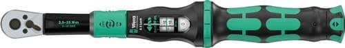 WERA Drehmomentschlüssel Click-Torque Lock A 5 1/4 Zoll 2,5-25 Nm WERA