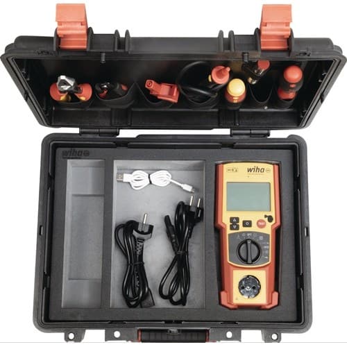 WIHA Gerätetester-Set PAT one im Koffer L457xB367xH190mm WIHA