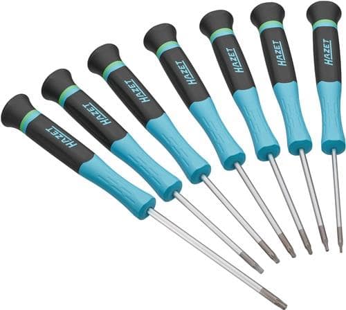 HAZET Feinmechanikerschraubendrehersatz 811EL-T/7 7-tlg.Innen TORX® Pro HAZET