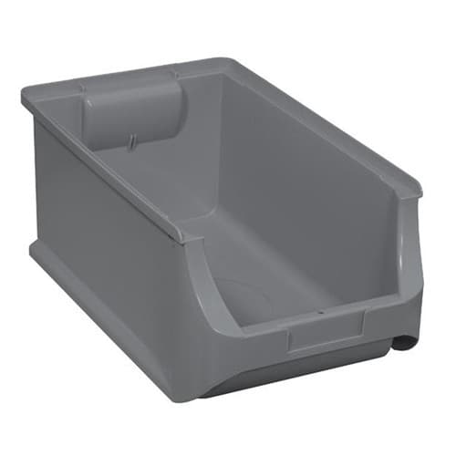 ALLIT Sichtlagerkasten ProfiPlus L355xB205xH150mm PP grau stapelbar ALLIT