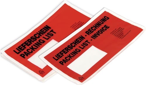 Begleitpapiertasche