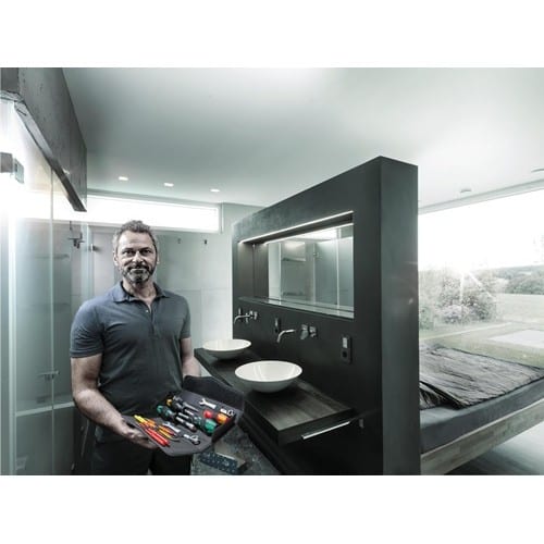 WERA Werkzeugset KK SH 2 15tlg.f.Sanitär- u.Heizungsinstallationen WERA
