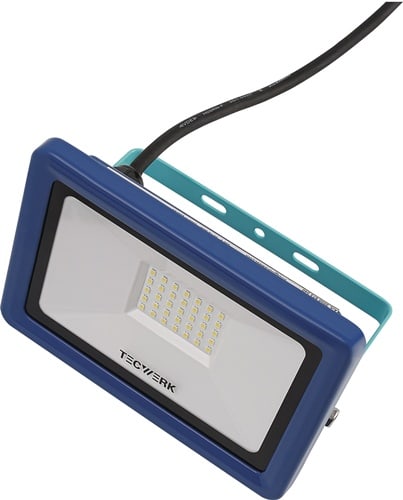 TECWERK LED-Strahler 30 W 2200 lm 2m H05RN-F 3x1mm² IP65 TECWERK