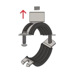FISCHER Rohrschelle FRS Triple