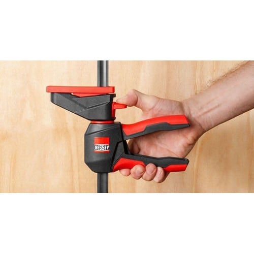 BESSEY Einhandzwinge EZ360 Spann-W.150mm A.80mm Spreiz-W.195-315mm BESSEY