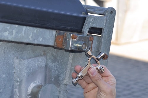 TECWERK Schaltschrankschlüssel 9 Funktionen integr.Flaschenöffner TECWERK