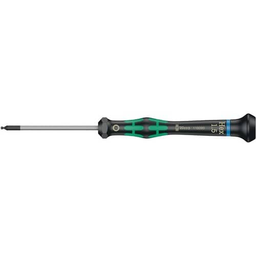 WERA Elektronikerschraubendreher 2052 1,5mm Klingen-L.60mm Kugelk.