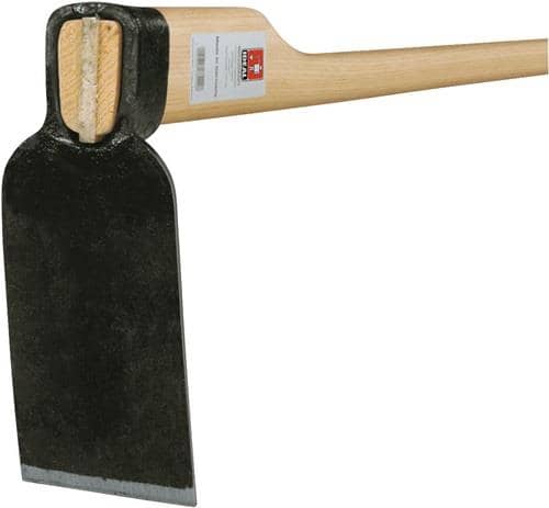 IDEAL Reuthacke Blattmaß 210x100x120mm geschmiedet,m.Eschenstiel G.1500g IDEAL