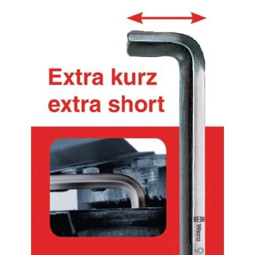 WIHA Winkelschraubendrehersatz 369T S9 9-tlg.ProStar-Halter SW 1,5-10mm