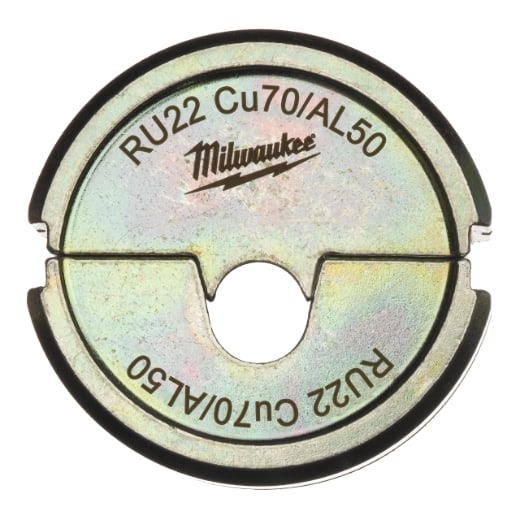 MILWAUKEE RU22 Cu70/AL50 für Cu/Al Presseinsatz für hydraulisches Akku-Presswerkzeug