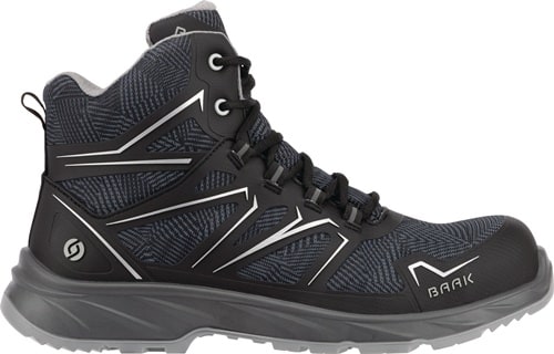 BAAK Sicherheitsstiefel Patrick Gr.46 W.11 schwarz S3S FO LG SR ESD EN20345