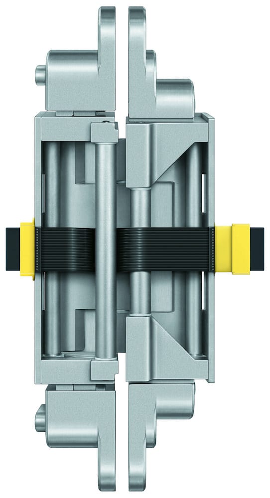 SIMONSWERK Verdecktliegendes Türband TECTUS® TE 626 3D A8 Energy, edelstahl