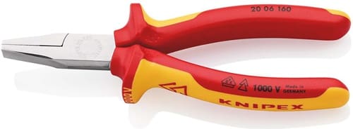 KNIPEX Flachzange Gesamt-L.160mm verchr.