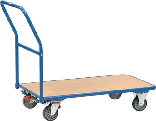 FETRA Plattformwagen Ladeflächen L1000xB600mm STA brillantblau Trgf.250kg