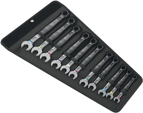 WERA Ringmaulschlüssel-Satz 6003 Joker 11-tlg.SW 8-19mm Form A leg.WS WERA