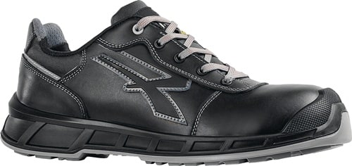 U.POWER Sicherheitshalbschuh Sinatra Gr.40 W.11 schwarz/grau S3S CI FO SR ESD