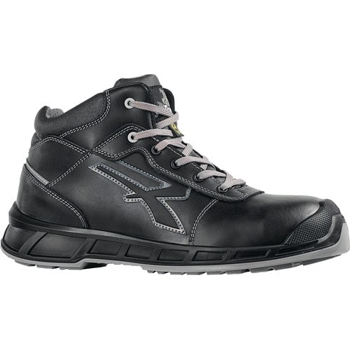 U.POWER Sicherheitsstiefel Gaynor Gr.44 W.11 schwarz-grau S3S CI FO SR ESD
