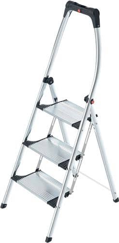 HAILO Klapptritt K100 Stufen 3 Plattform-H.730mm Alu.m.Anti-Rutsch-Riffelung HAILO