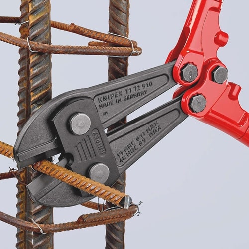 KNIPEX Bolzenschneider L.910mm Mehrkomp.-Hüllen weich 13mm mittel 10mm hart 9mm KNIPEX