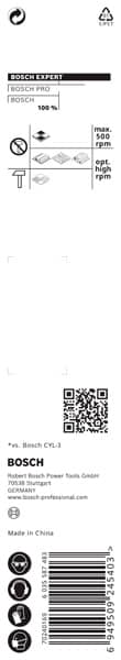 BOSCH EXPERT HEX-9 Multi Construction Bohrer, 6,5 x 90 x 150 mm