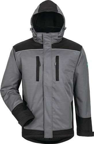 ELYSEE Wintersoftshelljacke Ajax Gr.M grau/schwarz ELYSEE
