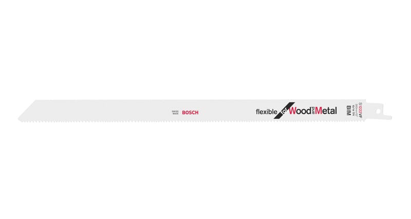 BOSCH Säbelsägeblatt S 1222 VF, Flexible for Wood and Metal, 2er-Pack