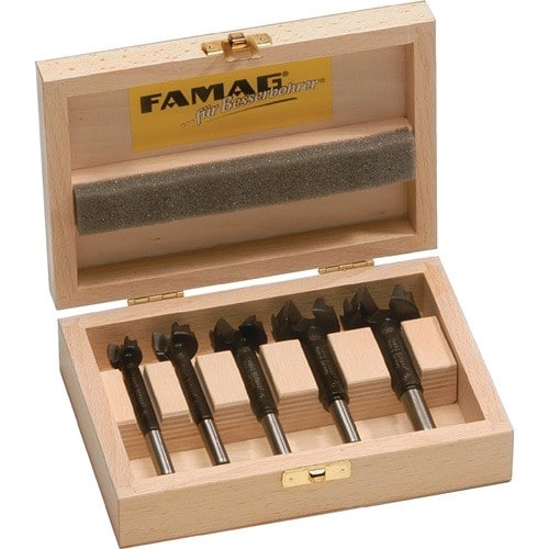 FAMAG Forstnerbohrersatz Bormax HM 5tlg.D.15,20,25,30,35mm FAMAG