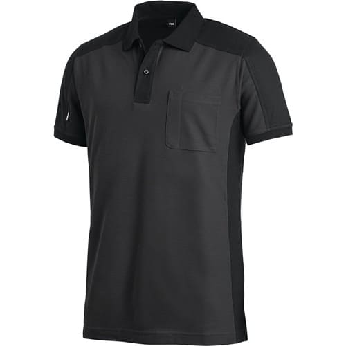 FHB Poloshirt KONRAD Gr.XL anthrazit/schwarz FHB