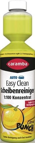 CARAMBA Scheibenreiniger Sommer Easy Clean Konzentrat 1:100 250ml Dosierflasche CARAMBA