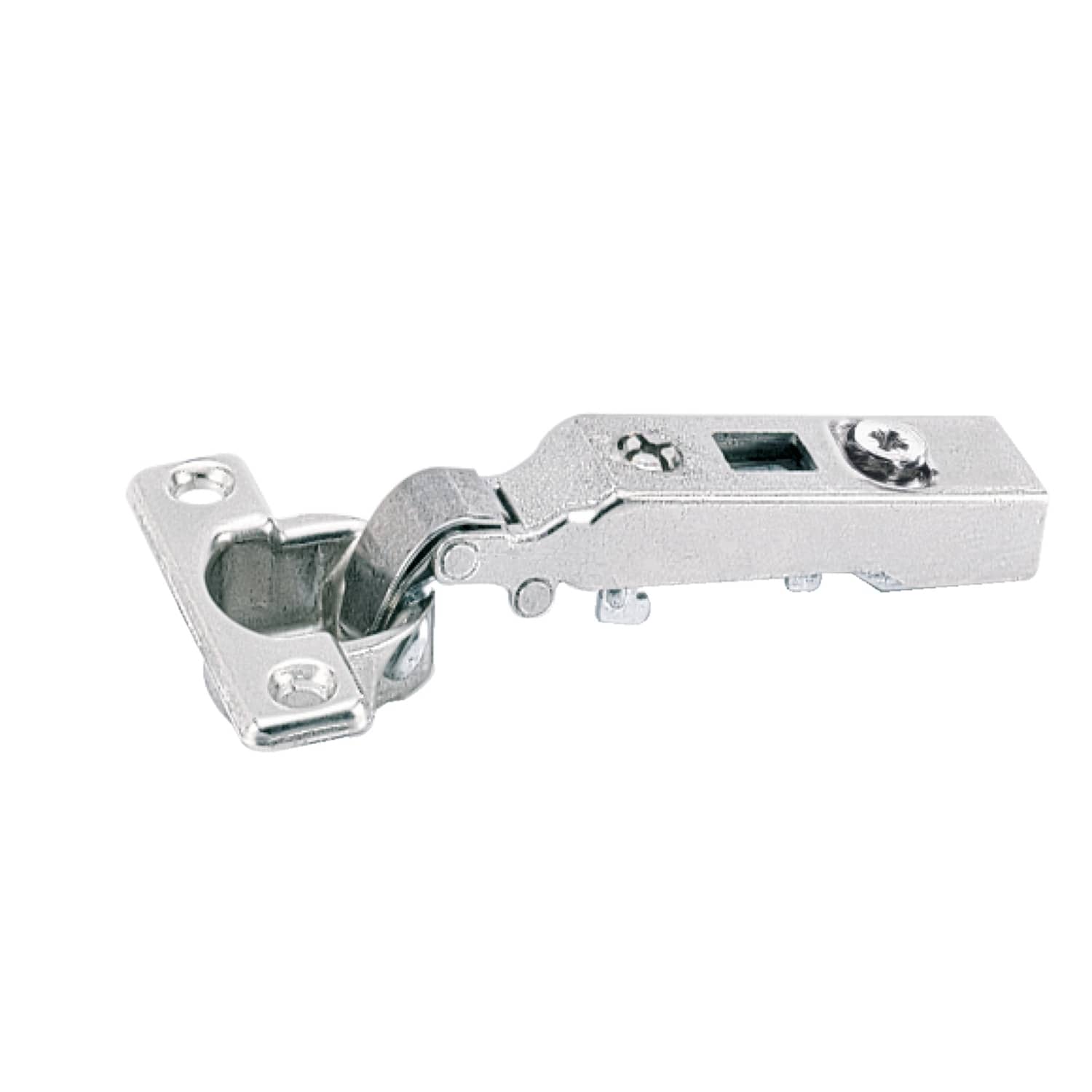 HETTICH Intermat Holzrahmentürscharnier (Intermat 9924), vorliegend, Öffnungswinkel 95°, Bohrbild TH 38 x 8 mm, zum Anschrauben (-), 72959