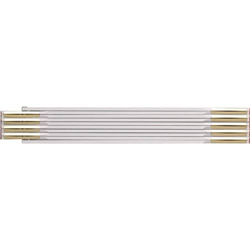 BMI Gliedermaßstab 9042 L.2m B.16mm mm/cm EG III Buche weiß BMI