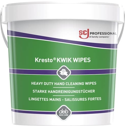 SC JOHNSON PROFESSIONAL Handreinigungstuch Kresto® KWIK WIPES extrem starke Reinigungskraft 70 Tü.