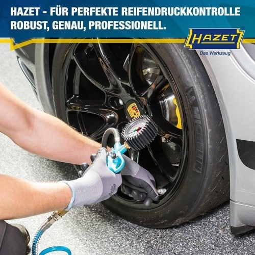 HAZET Druckluftreifenfüller 9041-1 ungeeicht,m.Momentstecker HAZET