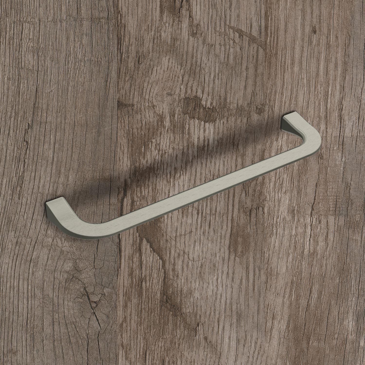 HETTICH Griff Lungro, Bohrabstand 160 mm, L 171 mm, B 11 mm, H 37 mm, Edelstahl Optik gebürstet, 9348292