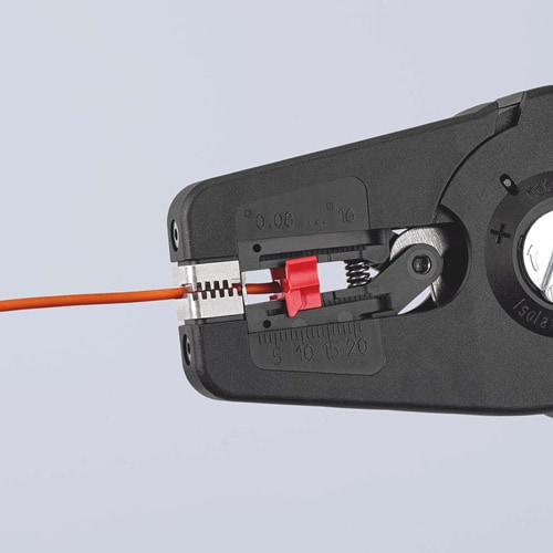 KNIPEX Automatikabisolierzange PreciStrip16 L.195mm 0,08-16 (AWG 28-5) mm² KNIPEX
