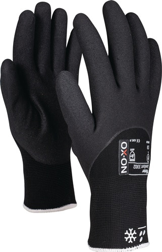 OX-ON Kälteschutzhandschuh Winter Comfort 3302 Gr.10 schwarz EN 388 ,EN420,EN511 PSAII