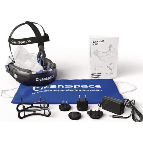 CLEANSPACE Gebläseatemschutz CleanSpace™ Work KIT m.Halbmaske CLEANSPACE