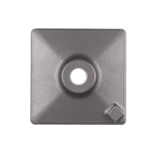 MILWAUKEE 120x120 mm, SDS-Max / 21mm Hex Stampfplatte